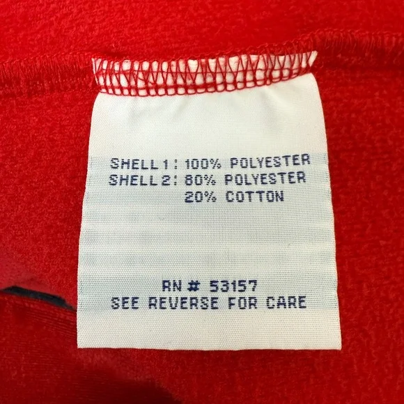 VTG Majestic St Louis Cardinals MLB Authentic Collection Track Jacket Red‎ L